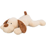 Perro mimado Benny, Beige/Marrón, 75 cm