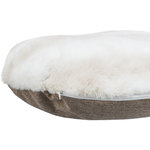 Cueva Nelli, Marrón claro/Blanco-Taupe, ø 40 × 55 cm