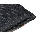 BE NORDIC Föhr lying mat, 100 × 70 cm, dark grey