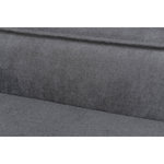 Liano sofa, square, 100 × 60 cm, grey