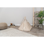 Tipi Boho, Beige, 55 × 65 × 55 cm