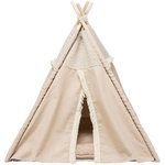 Boho tipi, 55 × 65 × 55 cm, beige