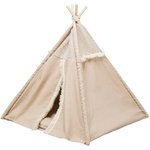 Boho tipi, 55 × 65 × 55 cm, beige