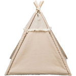 Tipi Boho, Beige, 55 × 65 × 55 cm