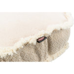 Cojín Boho, Beige, 80 × 65 cm