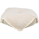 Cojín Boho, Beige, 70 × 70 cm