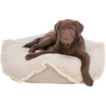 Cojín Boho, Beige, 70 × 70 cm