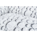 Cama Mila, Blanco-Gris, 100 × 70 cm