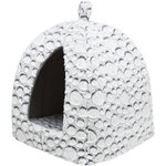 Cueva Mila, Blanco-Gris, 32 × 42 × 32 cm