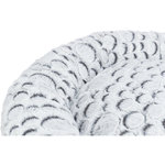Cama Mila, Blanco-Gris, ø 60 cm