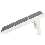 Ramp, folding steps, MDF, 44 × 46 × 106 cm, white
