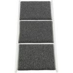 Ramp, folding steps, MDF, 44 × 46 × 106 cm, white