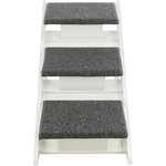 Ramp, folding steps, MDF, 44 × 46 × 106 cm, white