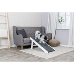 Ramp, folding steps, MDF, 44 × 46 × 106 cm, white