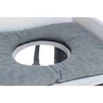 Poste de rascado con función de estantería, Gris, 72 × 110 × 38 cm