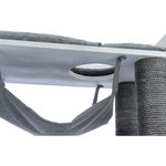 Poste de rascado con función de estantería, Gris, 72 × 110 × 38 cm