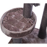 Poste Rascador XXL Andres, Capuchino, 70 × 190 × 48 cm