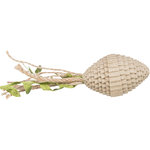 Cone, cardboard/hemp, 13 cm