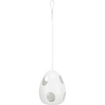 Nesting aid, hanging, ceramic, 10.5 × 10.5 × 15 cm, white