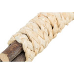 Wooden sticks with straw, 15 × 3 cm