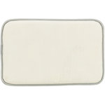 Sunny lying mat, square, plush, 37 × 24 cm, multi coloured//grey