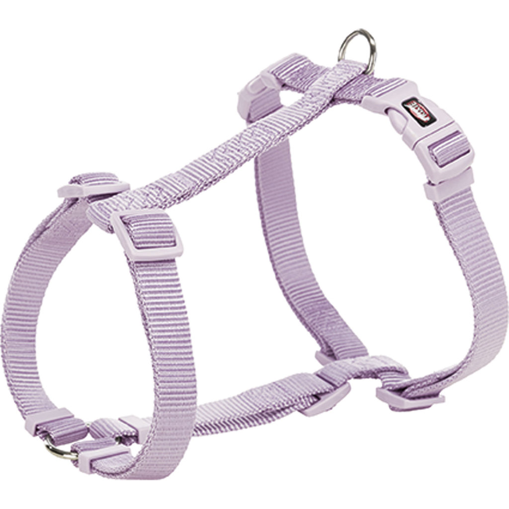 Arnés Premium, L–XL: 75–120 cm/25 mm, Lila Claro