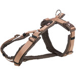 Premium Arnés Trekking, XL, Caramelo/Avellana, 80–97 cm/25 mm