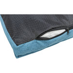 Cojín Talis, Azul, 110 × 80 cm