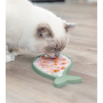 Lick'n'Snack mat, Silicone, 28 cm, Petrol