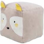 Junior fox (cube), plush, 13 cm