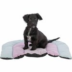 Junior Colchoneta Patchwork, menta/lila/rosa, 68 x 62 cm