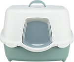 Bandeja Higiénica Davio Top para gatos, verde/blanco, 56 x 39 x 39 cm