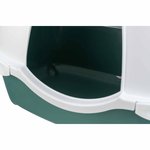 Bandeja Higiénica Davio Top para gatos, verde/blanco, 56 x 39 x 39 cm