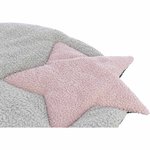 Junior Colchoneta con estrella, gris/lila, 55 x 61 cm
