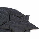 Junior Colchoneta con estrella, gris/lila, 55 x 61 cm