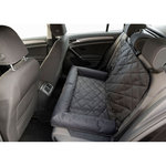 Asiento para coches, doble, doble, 95 × 10 × 50 cm, Negro