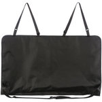 Asiento para coches, doble, doble, 95 × 10 × 50 cm, Negro