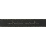 Rustic fatcuero collar Heartbeat