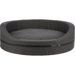 Cama CityStyle, oval, 65 × 55 cm, dark Gris