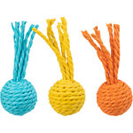 Set de Pelotas Sonajero, paper cuerda, ø 4 × 11 cm