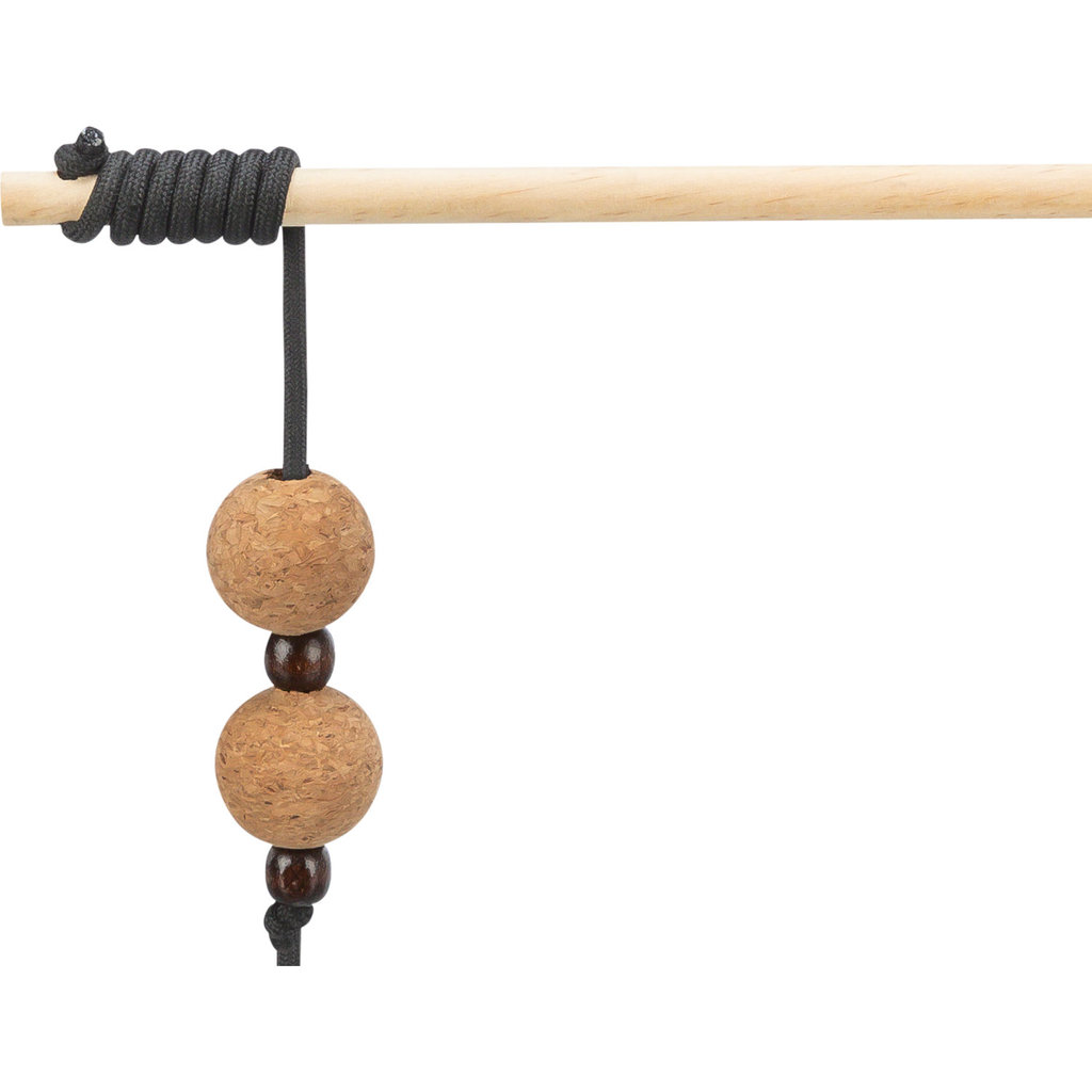 Varita de Juego con bolas CityStyle, madera/cork, 40 cm