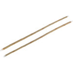 Perchas de madera de corteza para jaula, bark madera, 55 cm/ø 10–12 mm, 2 pcs