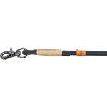 BE NORDIC Correa, S–M: 1.00 m/ø 8 mm, Negro/Arena