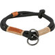 BE NORDIC Collar de Educación, XS–S: 30 cm/ø 6 mm, Negro/Salvia