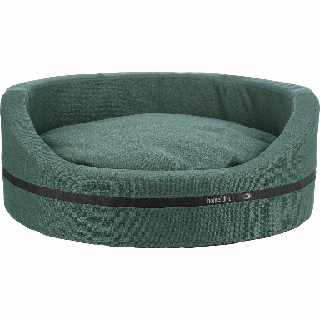 Cama CityStyle, oval, 80 × 65 cm, Verde Oscuro