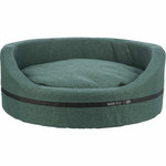 Cama CityStyle, oval, 80 × 65 cm, Verde Oscuro