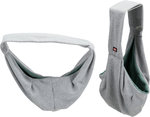 Mochila frontal JUNIOR, 22 × 20 × 60 cm, Gris Claro/Menta