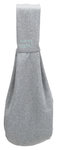 Mochila frontal JUNIOR, 22 × 20 × 60 cm, Gris Claro/Menta