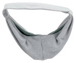Mochila frontal JUNIOR, 22 × 20 × 60 cm, Gris Claro/Menta