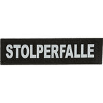 2 Julius-K9® attachable labels, XS, STOLPERFALLE